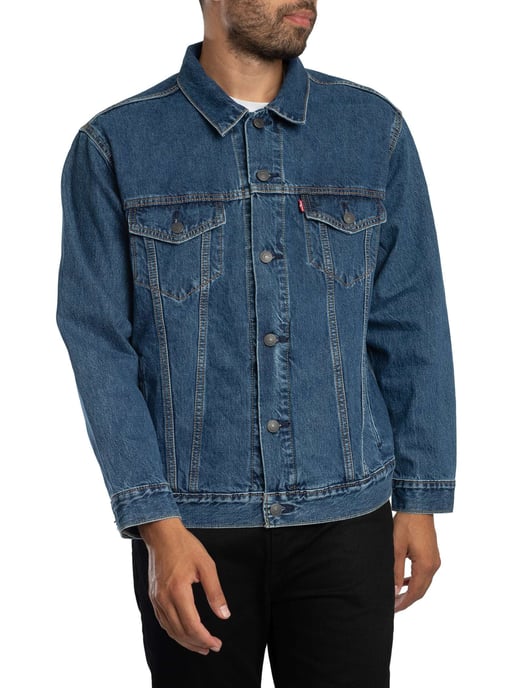 Levi's Truckerjacke Mit Lässiger Passform, Blau - Image 2
