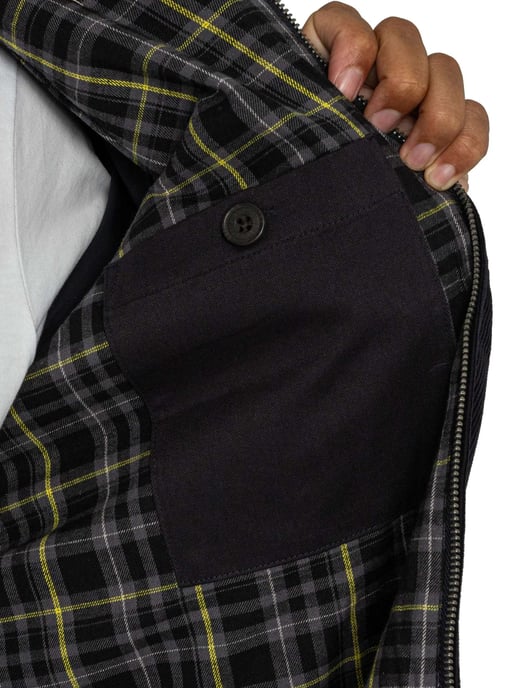 Lyle & Scott Cord-Harrington-Jacke, Blau - Image 6