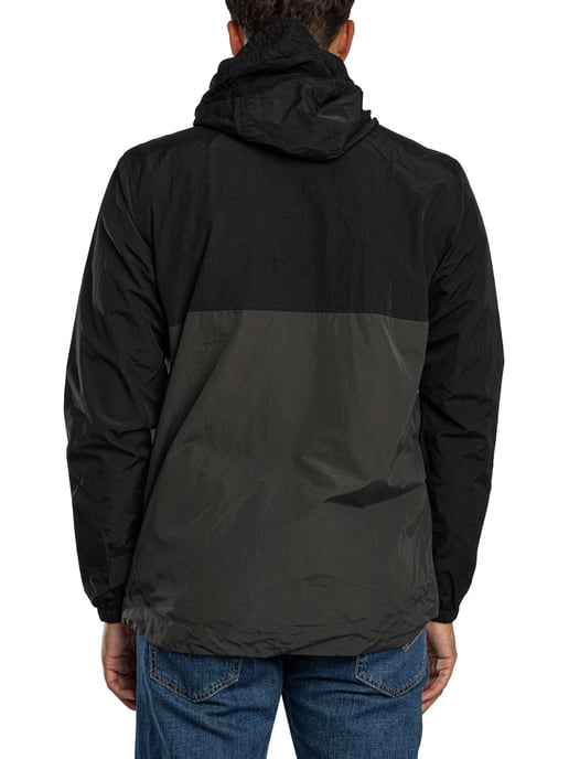 Lyle & Scott Farbblock-Jacke Mit Reißverschluss, Schwarz - Image 3