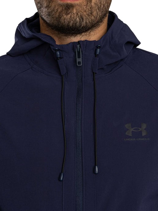 Under Armour Vibe Webjacke, Blau - Image 5