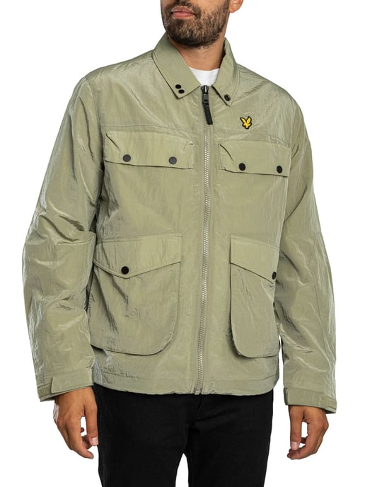 Lyle & Scott Blousonjacke Mit 4 Taschen, Grün - Image 1