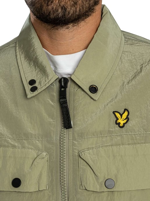 Lyle & Scott Blousonjacke Mit 4 Taschen, Grün - Image 5