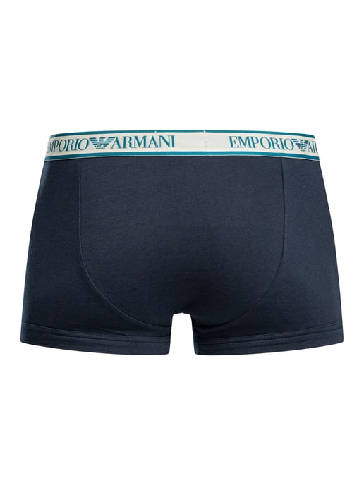 Emporio Armani 3Er Pack Baumwollstrümpfe, Blau - Image 6