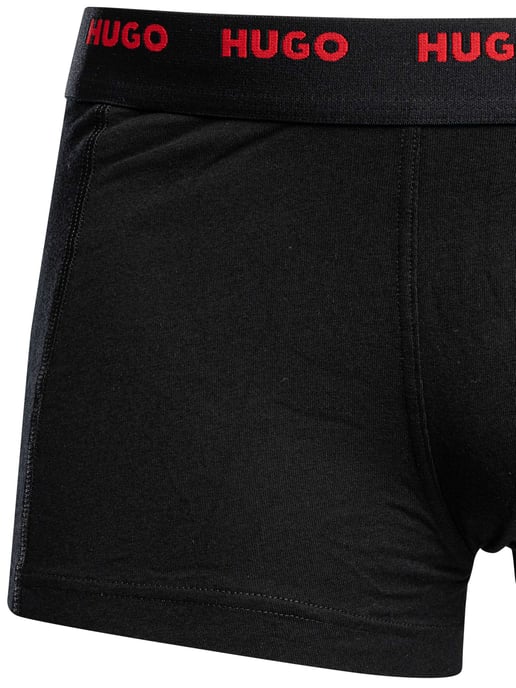 HUGO 5Er-Pack Boxershorts Aus Baumwollstretch, Grau - Image 3