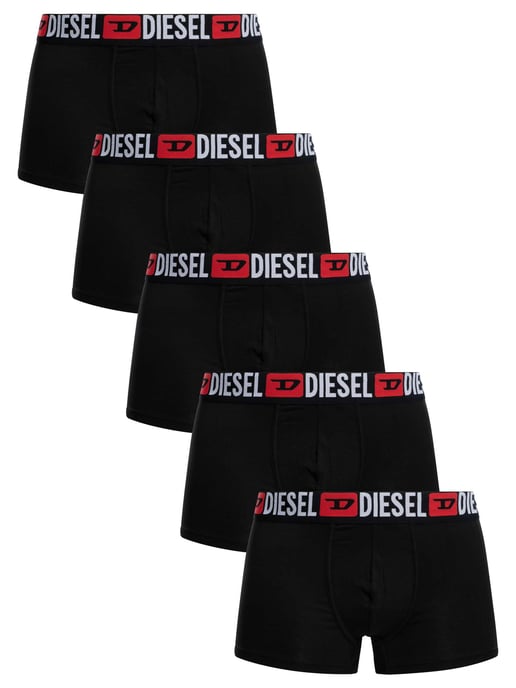 Diesel 5Er-Pack Damien-Unterhosen, Schwarz - Image 1