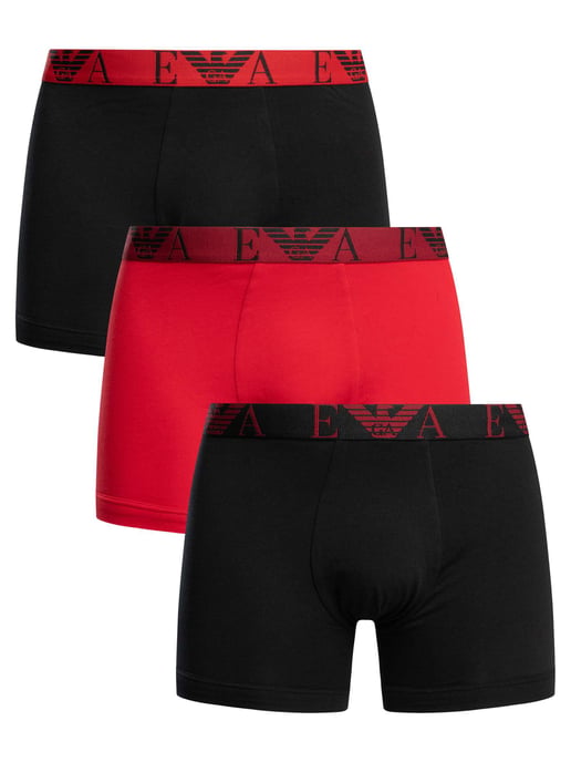 Emporio Armani 3Er Boxershorts, Mehrfarbig - Image 1