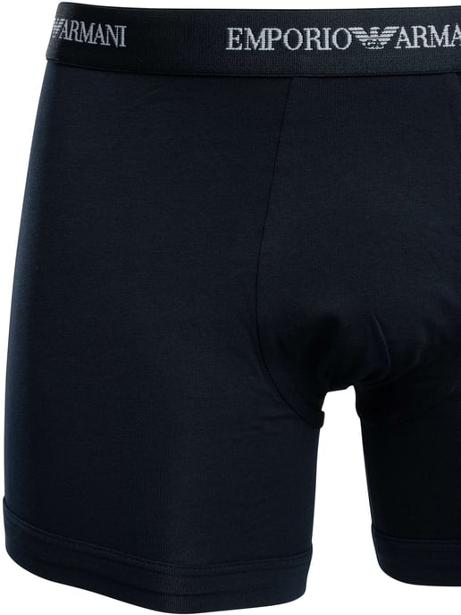 Emporio Armani 3Er-Pack Stretch-Boxershorts, Blau - Image 5
