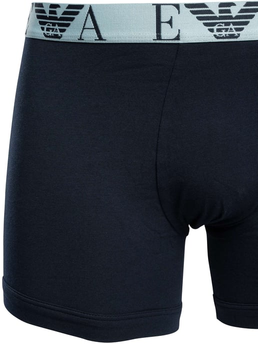 Emporio Armani 3Er Boxershorts, Blau - Image 3