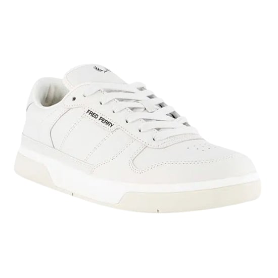 Fred Perry B300 Sneaker Aus Strukturiertem Leder In Porzellanoptik - Image 2