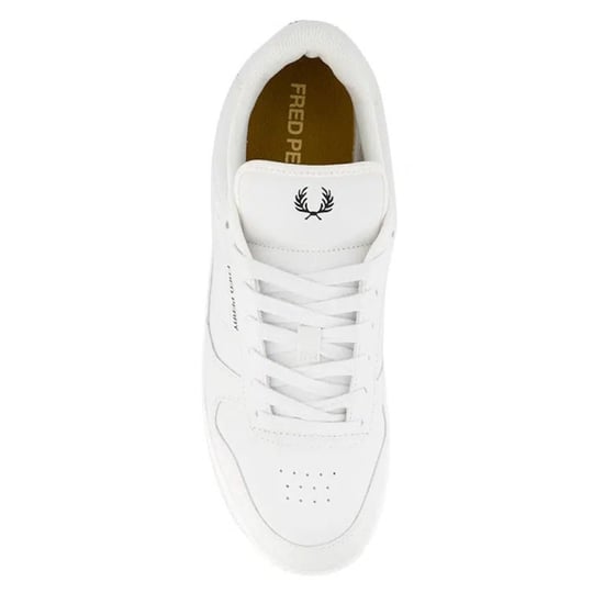 Fred Perry B300 Sneaker Aus Strukturiertem Leder In Porzellanoptik - Image 4