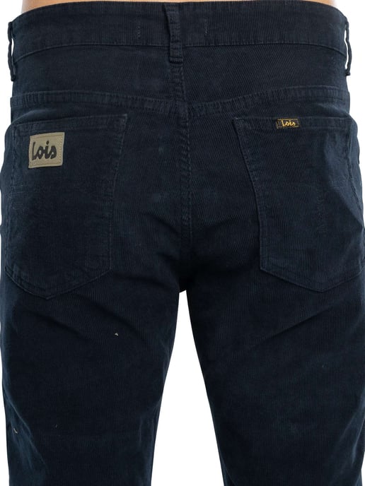 Lois Jeans Dario Boot Dünne Cordjeans, Blau - Image 4