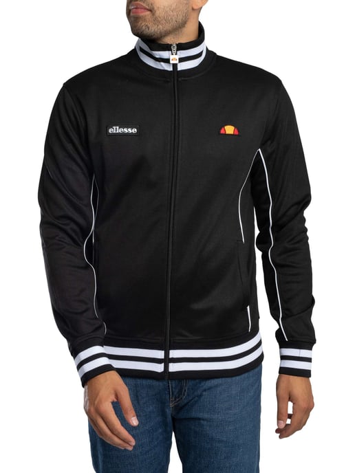 Ellesse Milan Trainingsjacke, Schwarz - Image 1