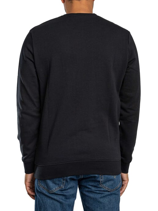 Lyle & Scott Sweatshirt Mit Aufgesticktem Logo, Schwarz - Image 3