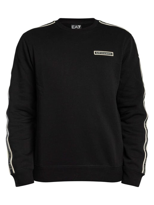 EA7 Box-Logo-Sweatshirt, Schwarz - Image 6