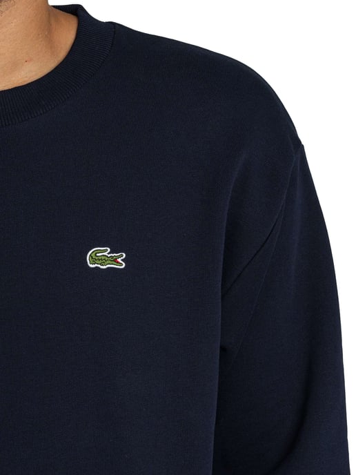 Lacoste Logo-Sweatshirt, Blau - Image 4