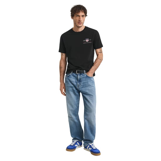 Gant Regular Archive Shield Emb T-Shirt - Image 5