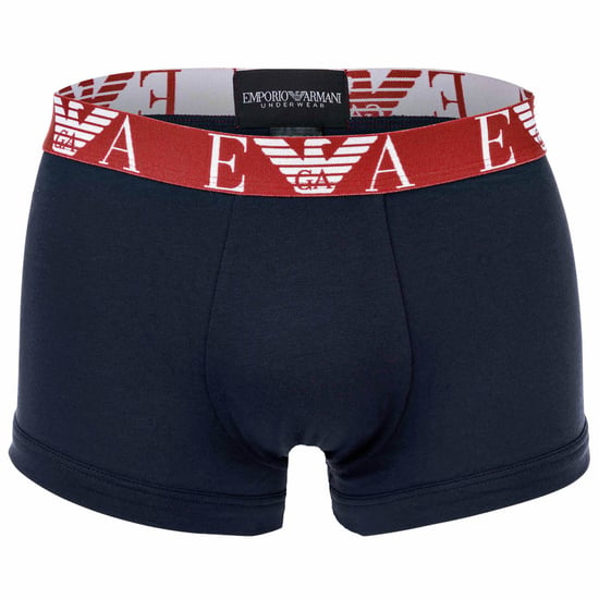 Emporio Armani 3er-Pack Herren Boxershorts mit auffälligem Monogramm-Logo - Image 4