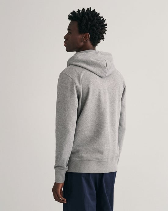 Gant Regular Shield Full Zip Hoodie Sweatjacke - Image 2