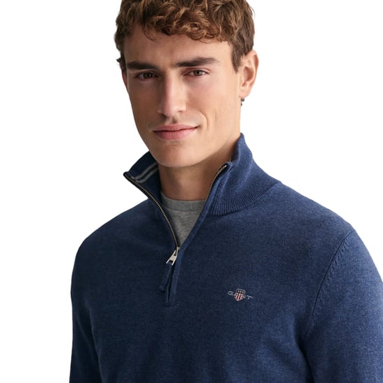 Gant Classic Cotton Half Zip Strickpullover - Image 4