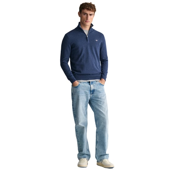 Gant Classic Cotton Half Zip Strickpullover - Image 5