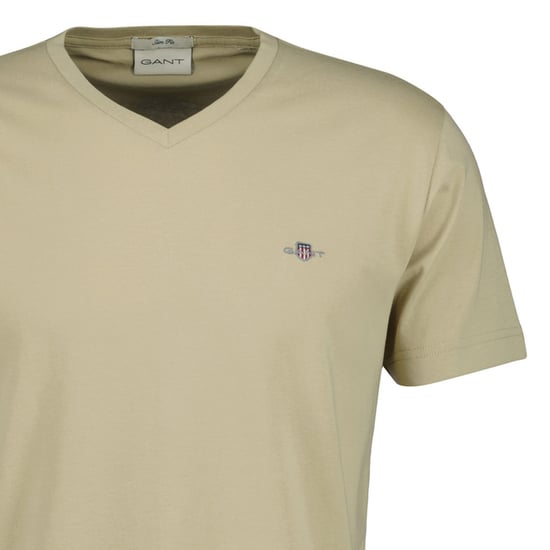 Gant Slim Shield V-Neck T-Shirt - Image 2