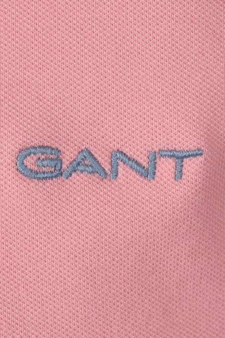 Gant Regular Fit Contrast Pique Rugger Polo Rosa - Image 2