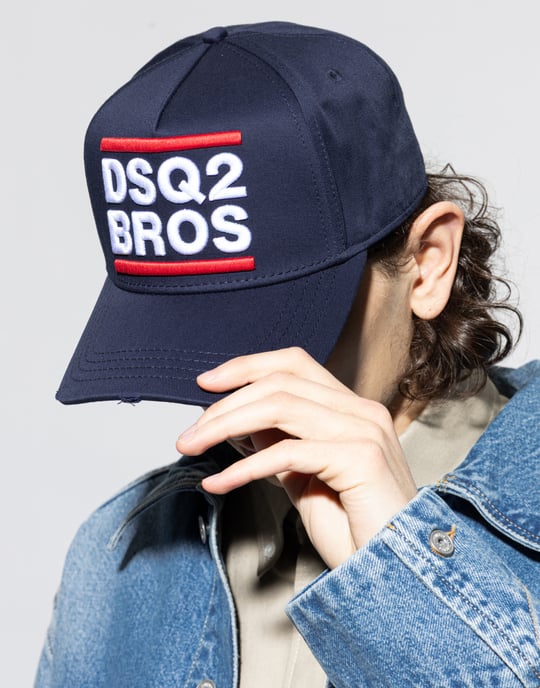 DSQ2 Bros Logo Baseballkappe - Image 4