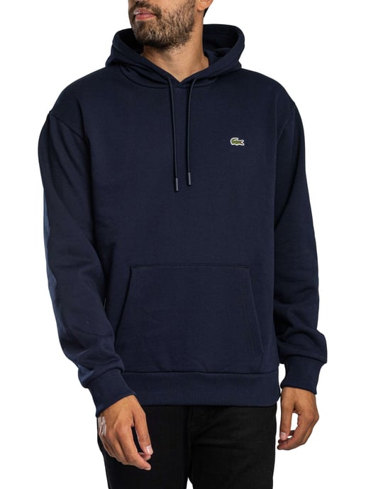 Lacoste Logo Pullover Hoodie, Blau - Image 2