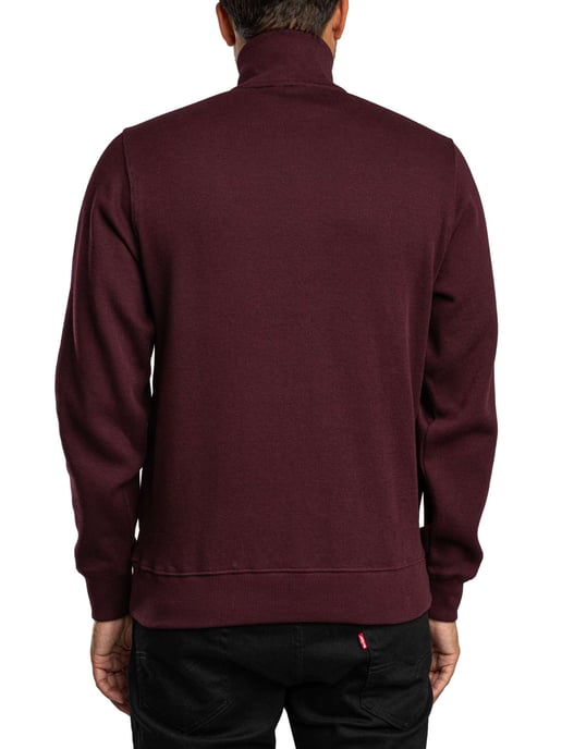 Lacoste Interlock-Sweatshirt Mit Hohem Kragen, Rot - Image 3