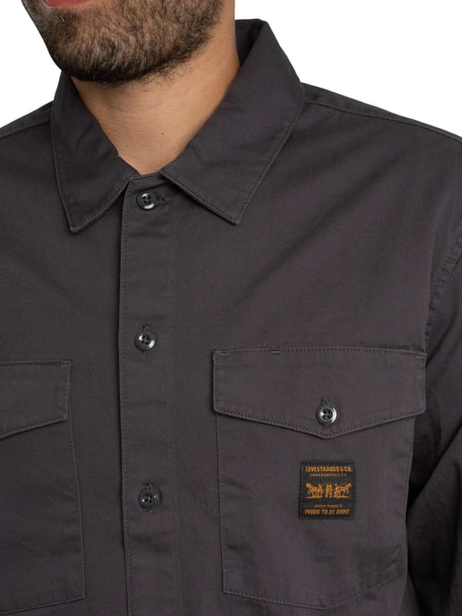 Levi's Arbeiter-Overshirt, Schwarz - Image 5