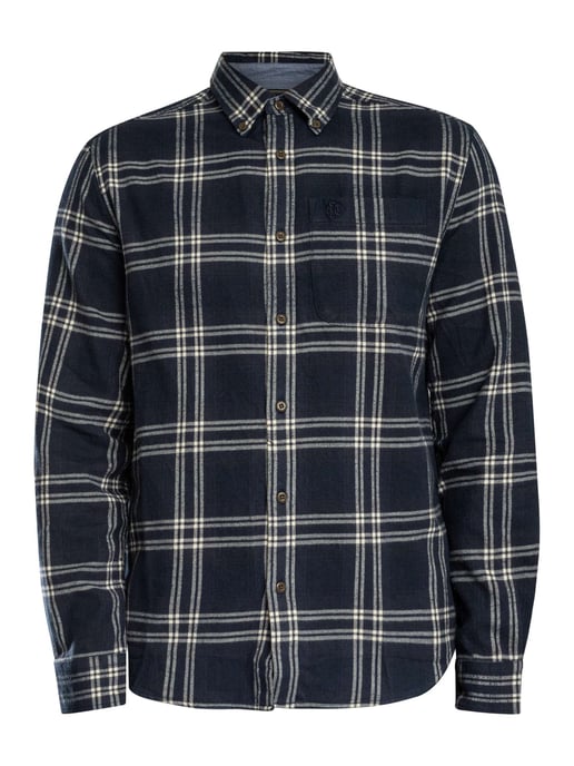 Superdry Holzfällerhemd Aus Baumwolle, Blau - Image 5