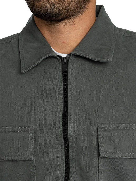 BOSS Lorum Overshirt, Grün - Image 5