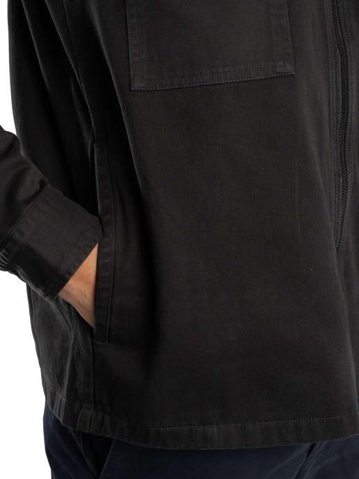 BOSS Lorum Zip Overshirt, Schwarz - Image 6