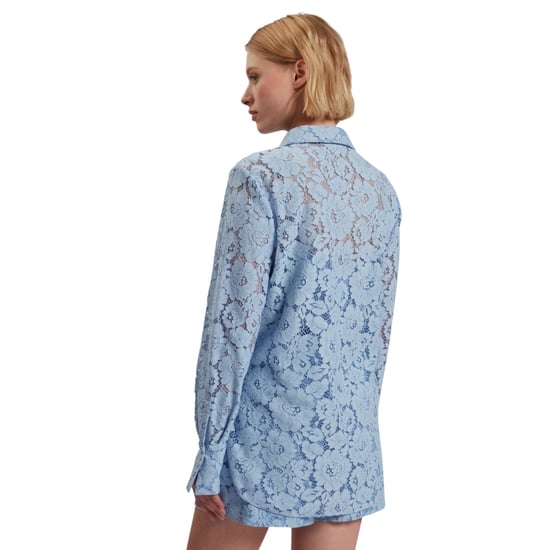 Ted Baker Gennoa Longline Spitzenhemd, Blau - Image 2