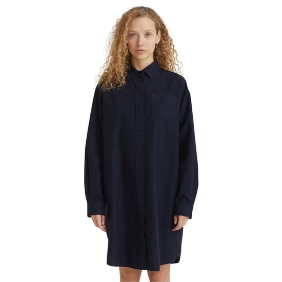Fred Perry Hemd Mit Knopfleiste, Marineblaues Kleid - Image 6