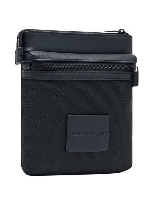 Armani Exchange Umhängetasche Mit Box-Logo, Schwarz - Image 2