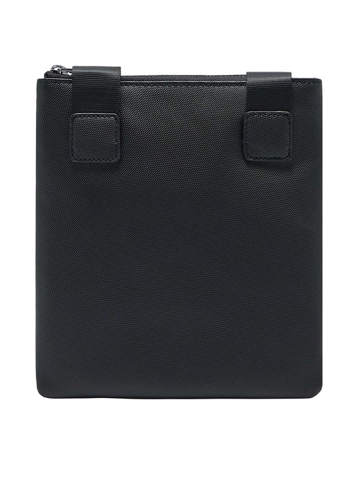 Armani Exchange Umhängetasche Mit Strukturierter Logo-Oberfläche, Schwarz - Image 3