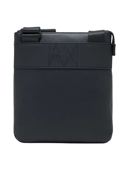 Armani Exchange Flache Umhängetasche, Schwarz - Image 3
