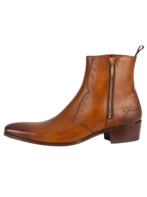 Jeffery West Carlito Lederstiefel, Braun - Image 2