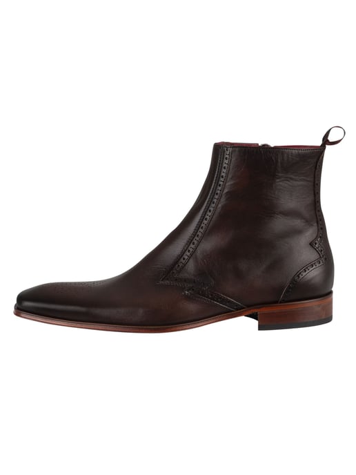 Jeffery West Chelsea-Stiefel Aus Leder Mit Reißverschluss, Braun - Image 2