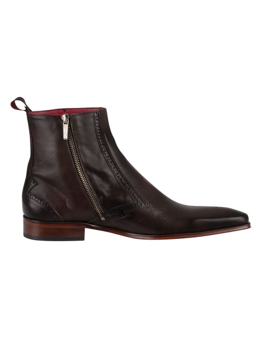 Jeffery West Chelsea-Stiefel Aus Leder Mit Reißverschluss, Braun - Image 3