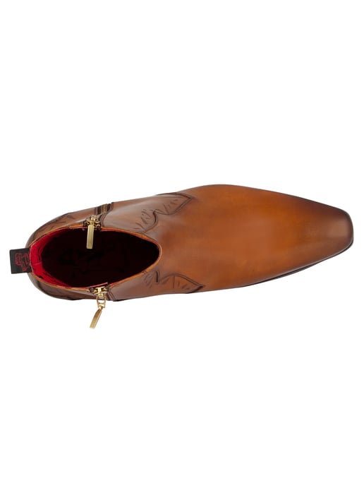 Jeffery West Carlito Lederstiefel, Braun - Image 6