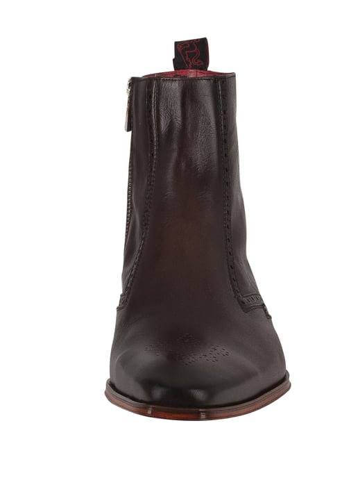Jeffery West Chelsea-Stiefel Aus Leder Mit Reißverschluss, Braun - Image 4