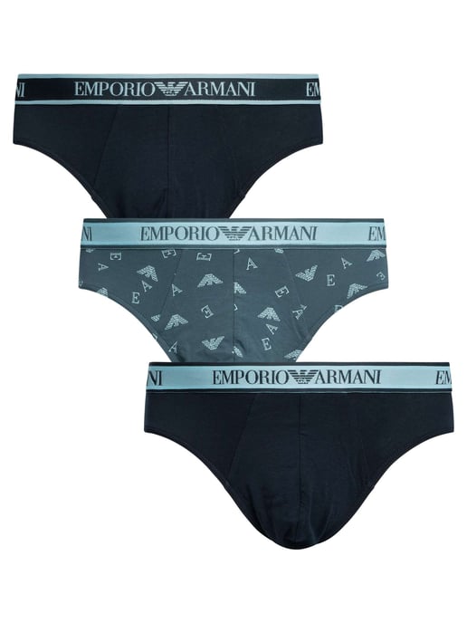 Emporio Armani 3 Pack Briefs, Mehrfarbig - Image 1