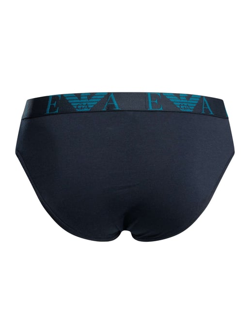 Emporio Armani 3 Pack Briefs, Blau - Image 4