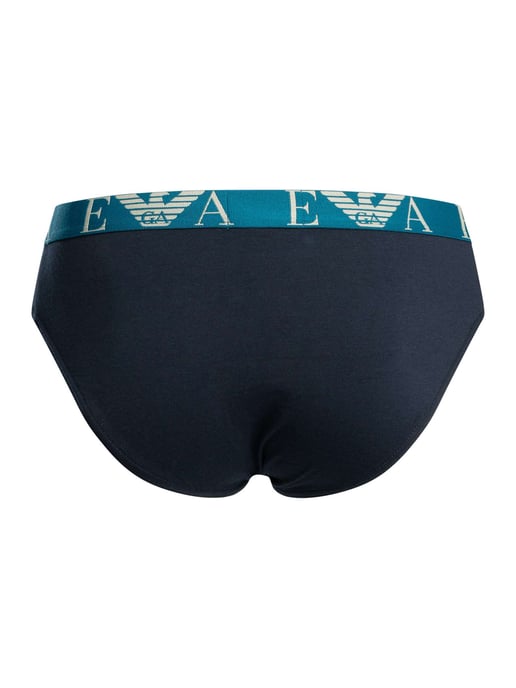 Emporio Armani 3 Pack Briefs, Blau - Image 6