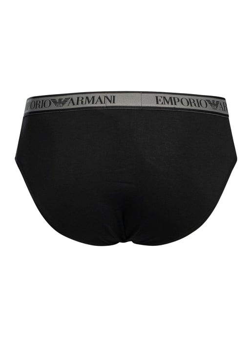 Emporio Armani 3 Pack Briefs, Schwarz - Image 6