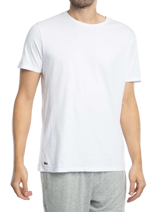 Lacoste 3Er-Pack Lounge-T-Shirts Mit Rundhalsausschnitt, Weiß - Image 2