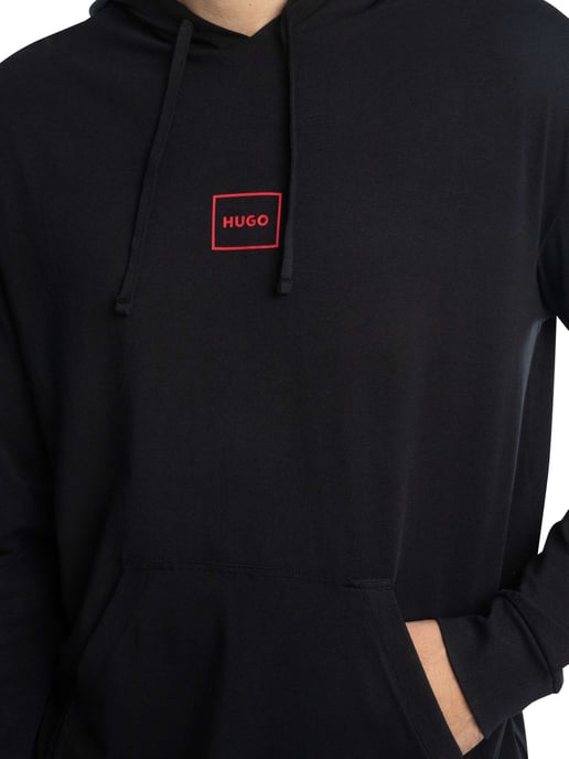 HUGO Laze Lounge Hoodie, Schwarz - Image 4