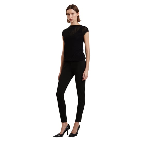 Ted Baker Felinda Leggings Mit Reißverschluss Vorne, Stretch, Schwarz - Image 4